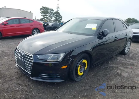 2017 Audi A4 2.0T Premium from USA, damaged, VIN WAUANAF4XHN037610